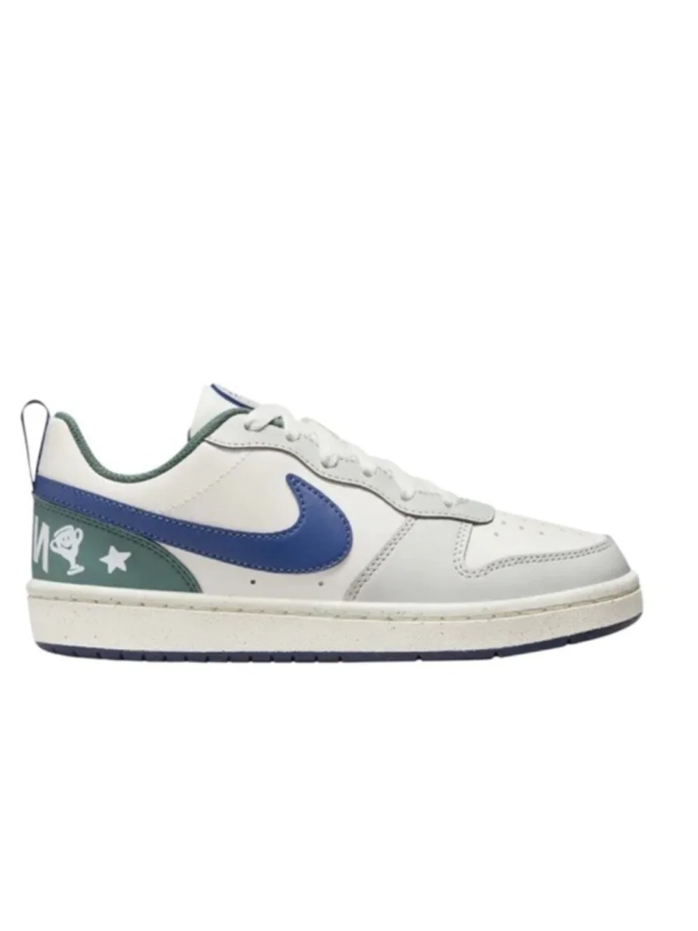 Nike Court Borough Low Recraft 'Sail Court Blue Bicoastal' Kids 7Y